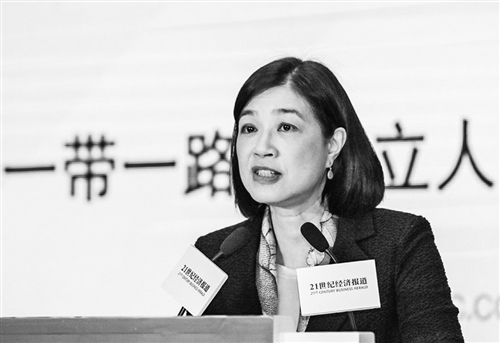 渣打銀行人民幣國際化及“一帶一路”業(yè)務全球主管凌嘉敏：通過“一帶一路”構建人民幣生態(tài)圈