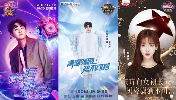 2家衛視13場晚會，復盤2019跨年大混戰"